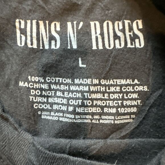 Guns N' Roses Sweet Child of Mine Black Short Sleeve Tee Shirt Women's Large - Picture 4 of 7